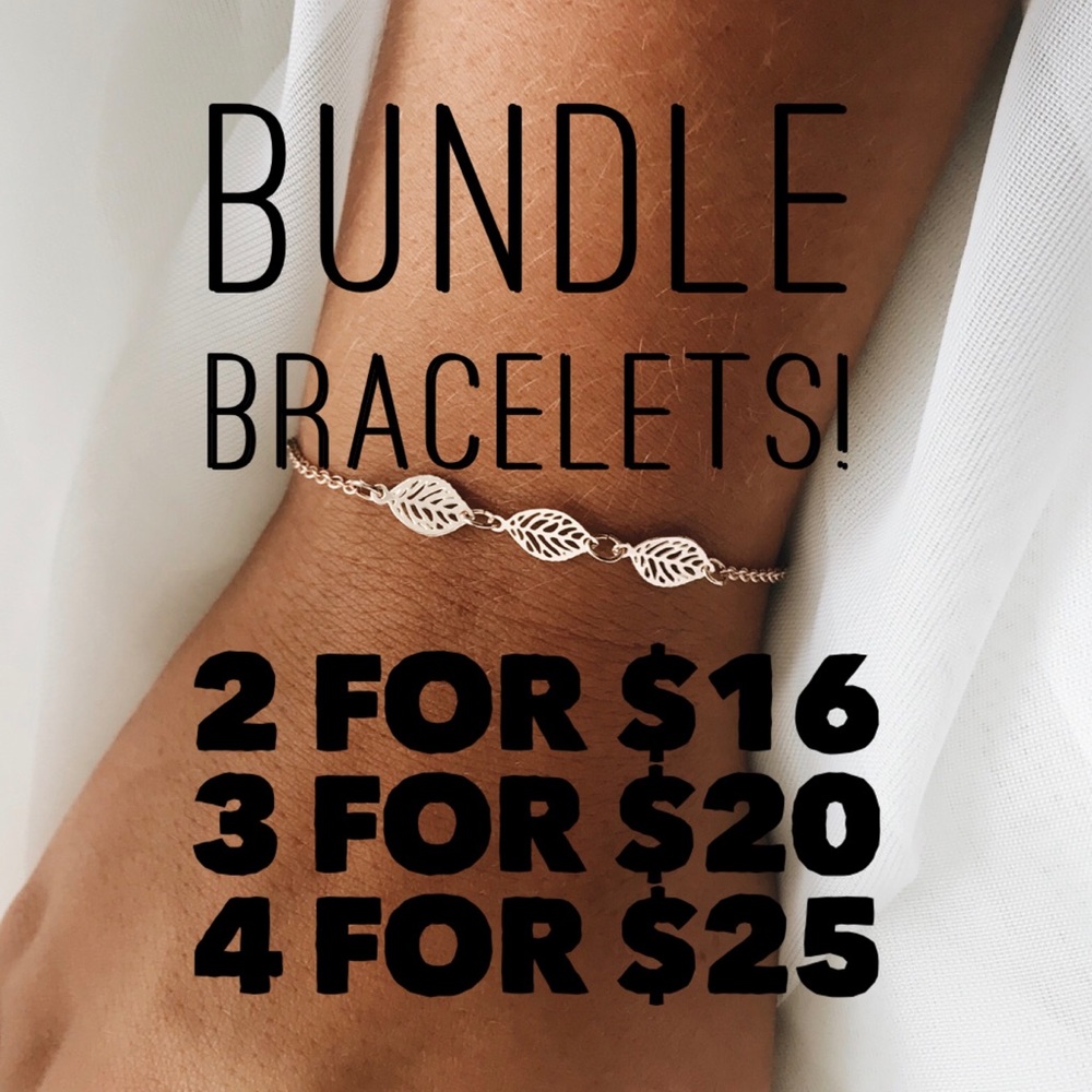 BUNDLE Bracelets and Save!